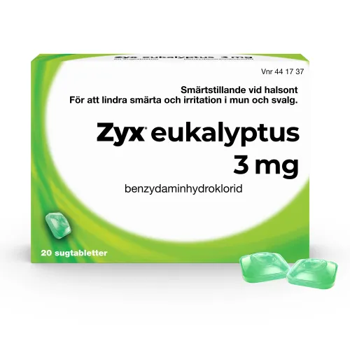 Eukalyptus Sugtablett 20 st