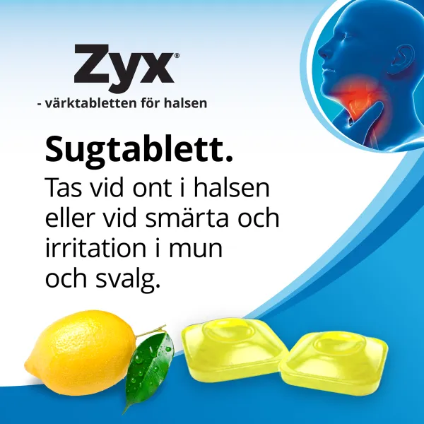 Citron Sugtablett 20 st