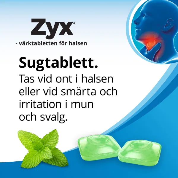 Mint Sugtablett 20 st